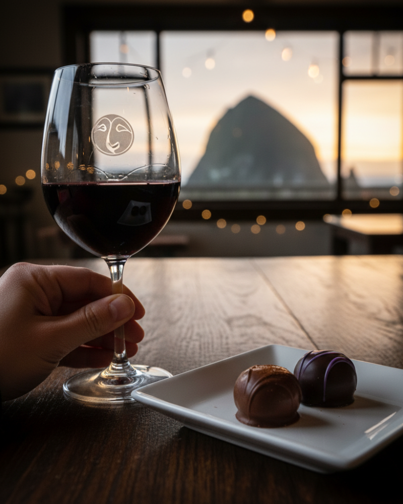Pairing Wine and Truffles Cannon Beach Oregon